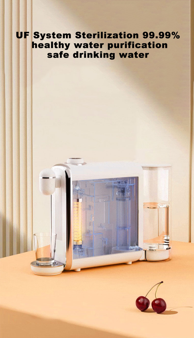 Le comptoir personnel de luxe est un distributeur d'eau Hot UF Hot UF pour le bureau