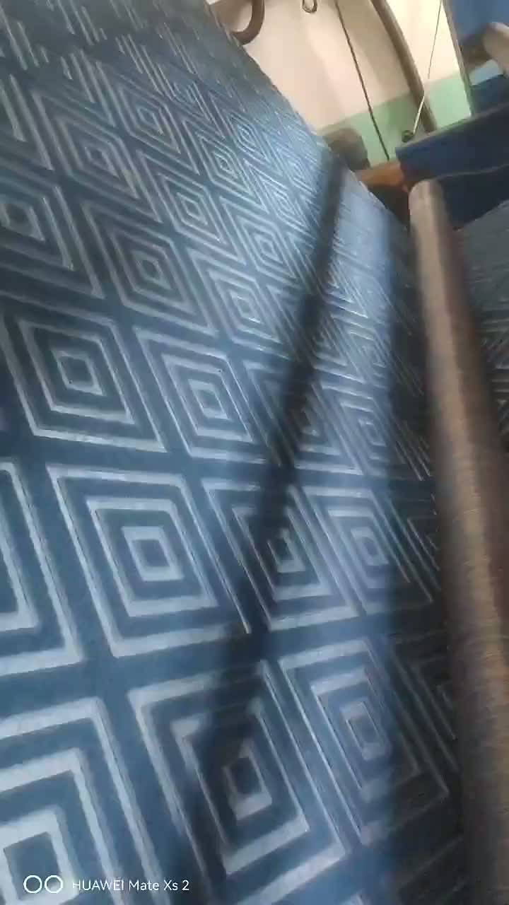 Customized factory wall mounted anti slip embossed carpet