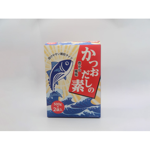 Lancement de nouveaux granulés de stock Bonito Dashi, élargissant notre activité alimentaire couvrant la production, la vente en gros et la vente au détail