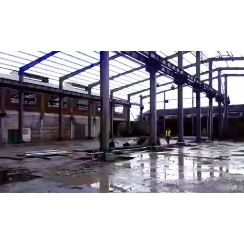 Болат құрылымы Префабрикациялық құрылымдық шеберханасы Металл қоймасы ПРВ6 ғимараты