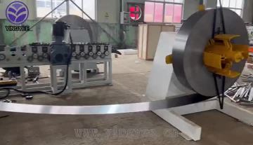 Electric cabinet roll forming machine