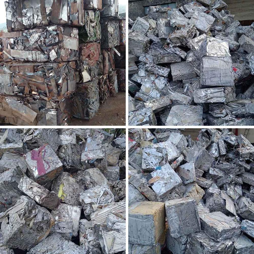 Auto Scrap metal Compactor