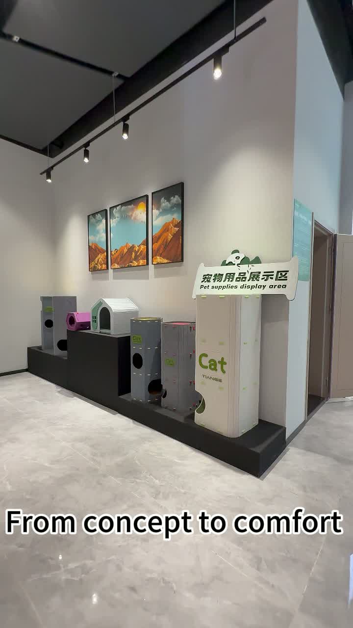 Os painéis acústicos de poliéster são projetados especificamente para casinhas de gatos, criando um espaço silencioso, aconchegante e elegante para animais de estimação. Feitos de fibra de poliéster ecológica, os painéis proporcionam excelente absorção de