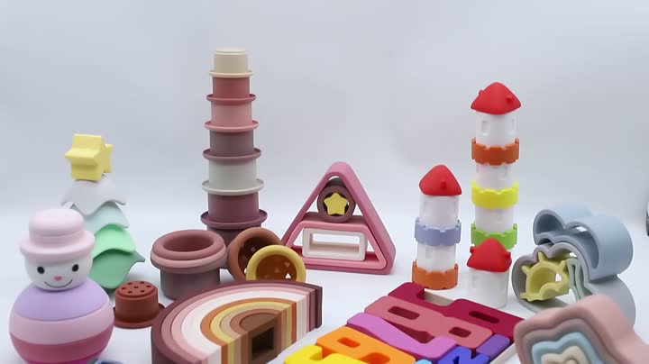 Силиконска играчка за редење-G004