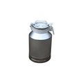 8L Aluminio Aleado Milk Bucket Transporte Barrel Leche sellada CG-8L Aterrolación de aluminio Carril Atertight CAN1