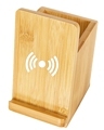 Wooden Pen Holder with Wireless Charger for iPhone - Perfect Smart Office Accessory1