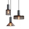 Nordic Loft Industrial Cement Pendant Light for Bedroom, Bar, and Dining Room1