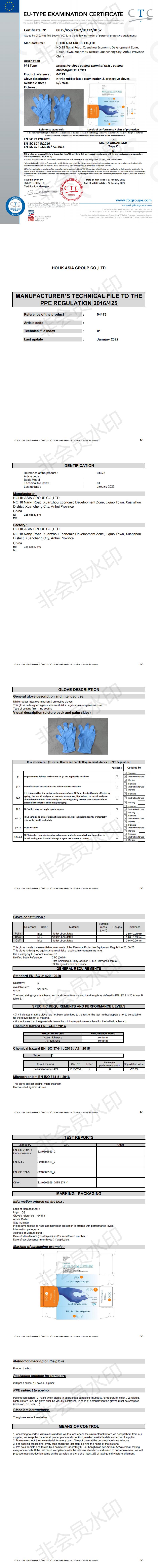 EU-TYPE EXAMINATION CERTIFICATE