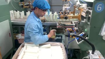 Silk Screen  Process Of Cosmetic Container