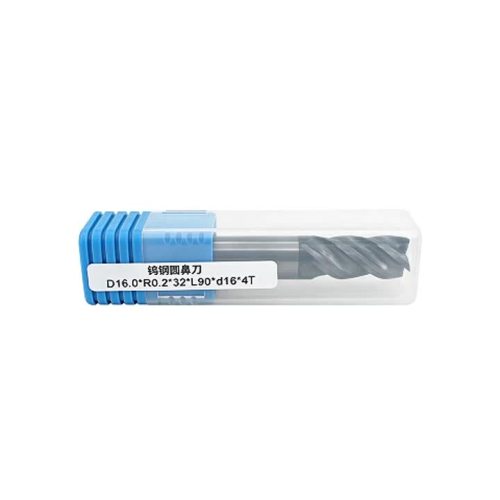 Tungsten Carbide Corner-Radius End Mill D16.0 x R0.2 x 32 x L90 x D16 x 4T