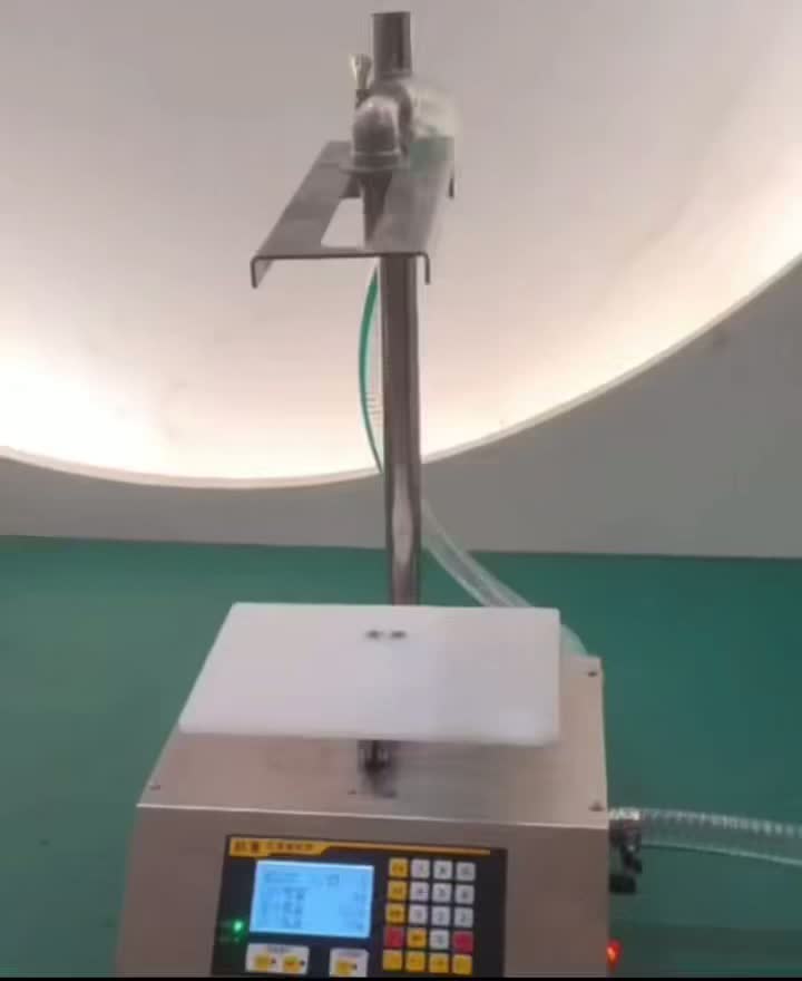 Automated Liquid Filling Machine in Action