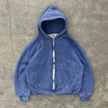Manufacturer Custom Heavy Weight French Terry Cotton 500gsm Hoodie Zip Up Oversized Men's Vintage Acid Wash Hoodies1