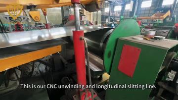 13.CNC Unwinding and longitudinal slitting line