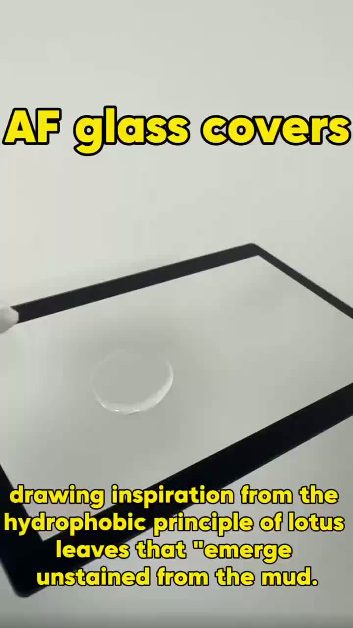 Desbloqueie a tecnologia de vidro AF de ponta