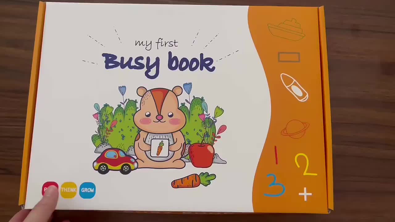 Amazon Hot Sales Kids Early Learning Activity Book  Busy Book for Kids1