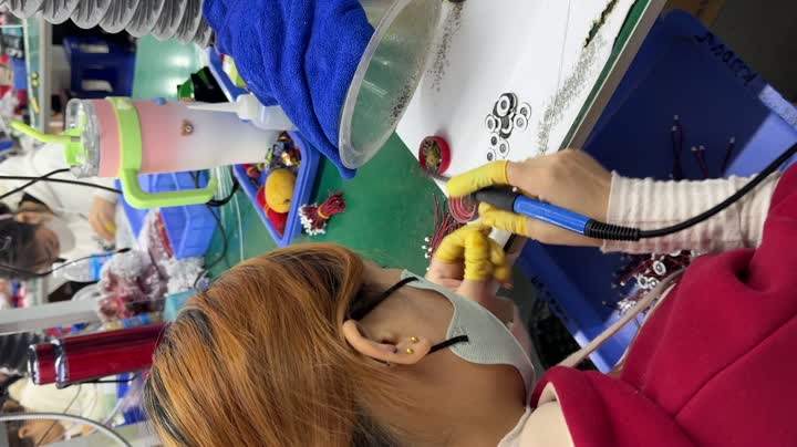 Solda do atomizador piezoelétrico