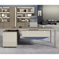 Modern Minimalist Single-Person Wooden Office Desk for General Use1