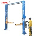 AA4C 10000lbs 4.5T Hydraulic Automatic Overhead Baseless Clearfloor Gantry Two Pole Vehicle Elevator AA-2PCF45S1