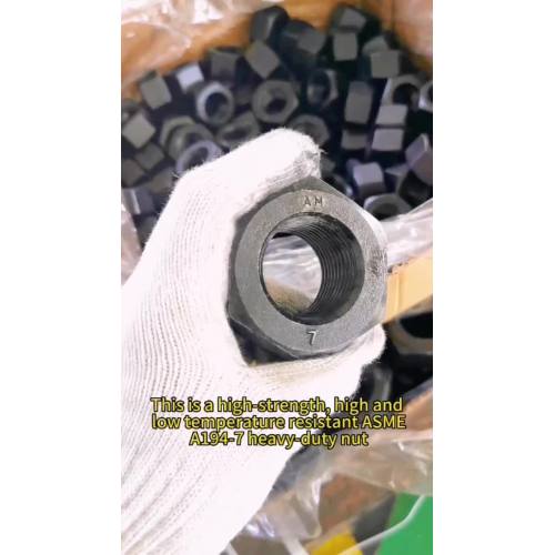 ASTM A194 GR.2H Kekuatan Tinggi Berat Hex Nut