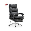 Movable Office Task Chair Leather Executive High Back Manager Chair for Office PC1