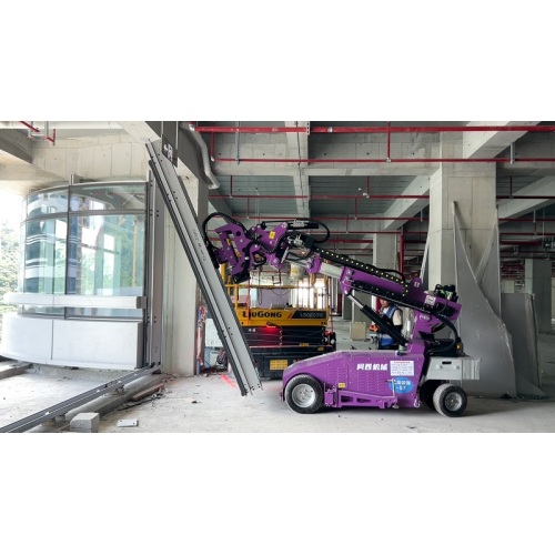 Glasinstallatierobot: WSR‑800LA voor installatie van gebogen glasunits