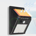 Wholesale LED Waterproof Solar Panels Power Motion Sensor Wall Light for Outdoor Use1