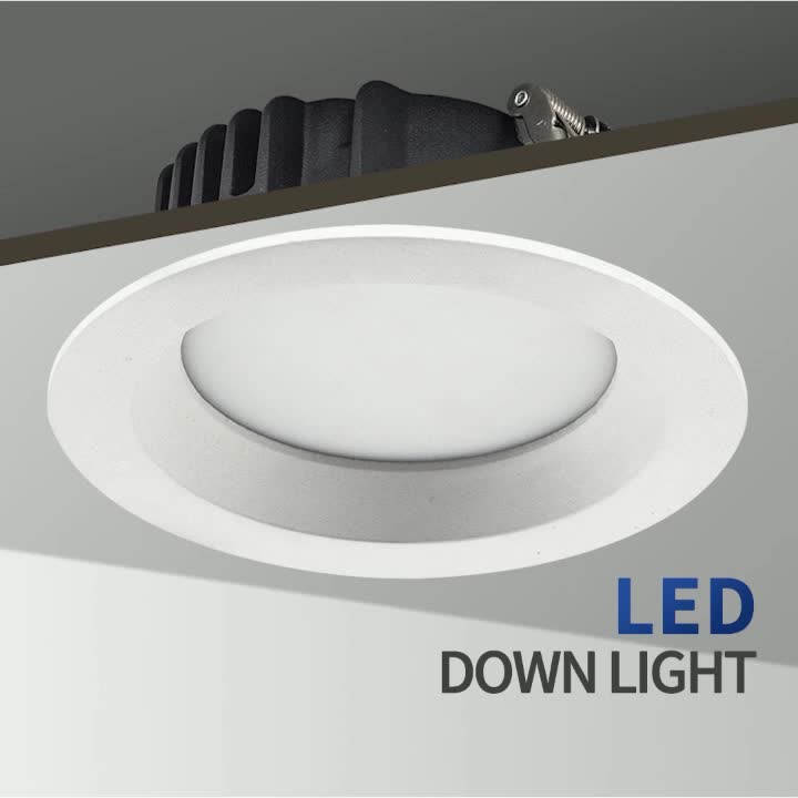LED lefelé