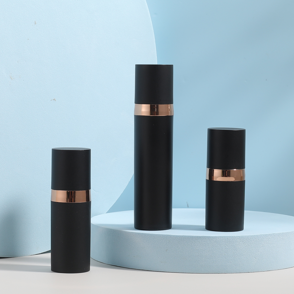 Black Color Airless Bottle