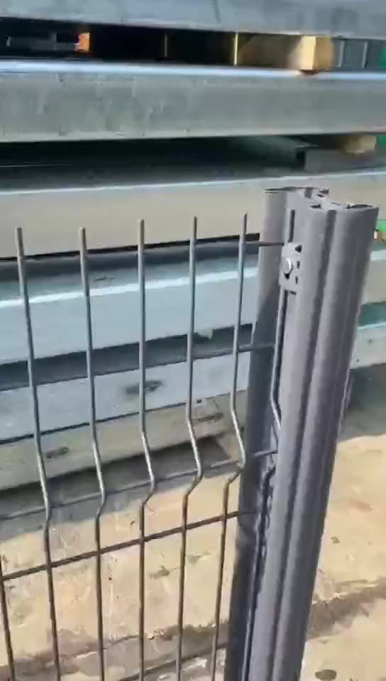 Ocynkowane stalowe drut z ocynkowanym drutem spawanym V/ 3D Trójkąt spawany V Fence1
