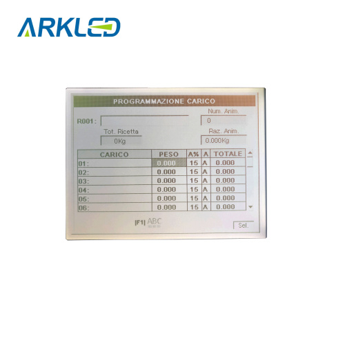 320x240 LCM for weighing controller