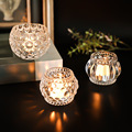 2023 Modern Luxury Decoration Aromatherapy Candle Holder Home Amber Oval Candle Holder1