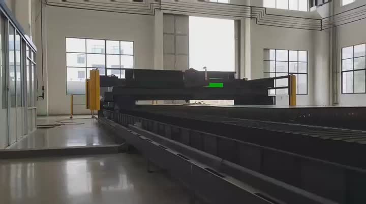 Laser cutting machine video