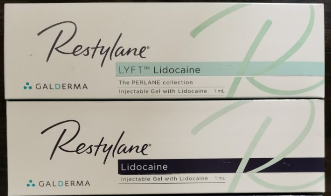 Restylane 1ml Hyaluronsäure dermaler Füllstoff HA Dermal Füllstoff zu Anti -Falten auf Gesicht 0