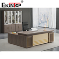 Luxury Modern Wood MDF L Shaped CEO Office Table1