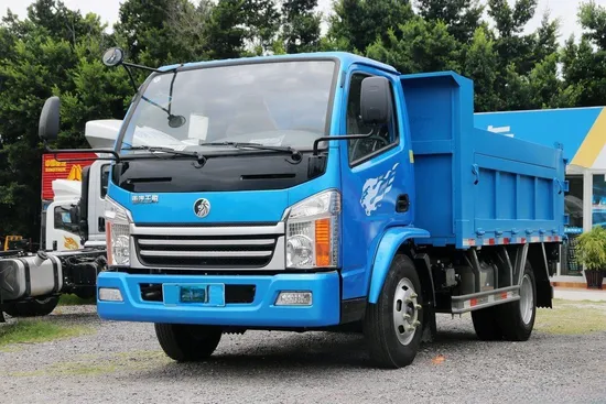 Sinotruk HOWO 4X2 130HP 5.12cbm yang menjimatkan untuk Pengangkutan Bahan Binaan Kecil1