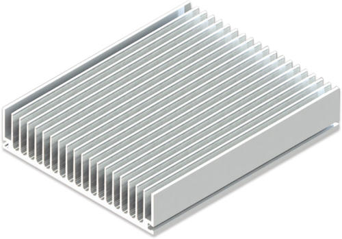 Characteristics of aluminum profile radiator
