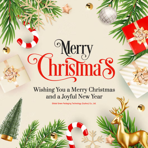 Saudações de Natal da Global Green Packaging Technology (Suzhou) Co., Ltd. Apoiando embalagens confiáveis ​​para cadeia de frio durante a temporada de férias