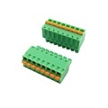 Custom 3.5/3.81mm Pitch Male and Female Quick Wire Spring Pluggable PCB Terminal Block Connector1
