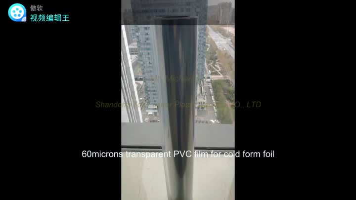 100 mícrons Clear PVC Film