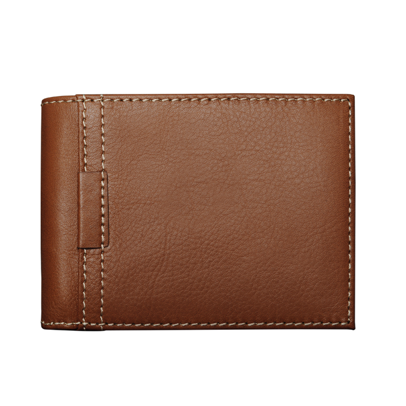 short brown wallet