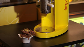 Ice cream forming machine