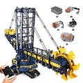 Hot Selling Mould King 4588Pcs Bucket Wheel Excavator Building Blocks Set: ABS Plastic Bricks Engineering Toy 170061