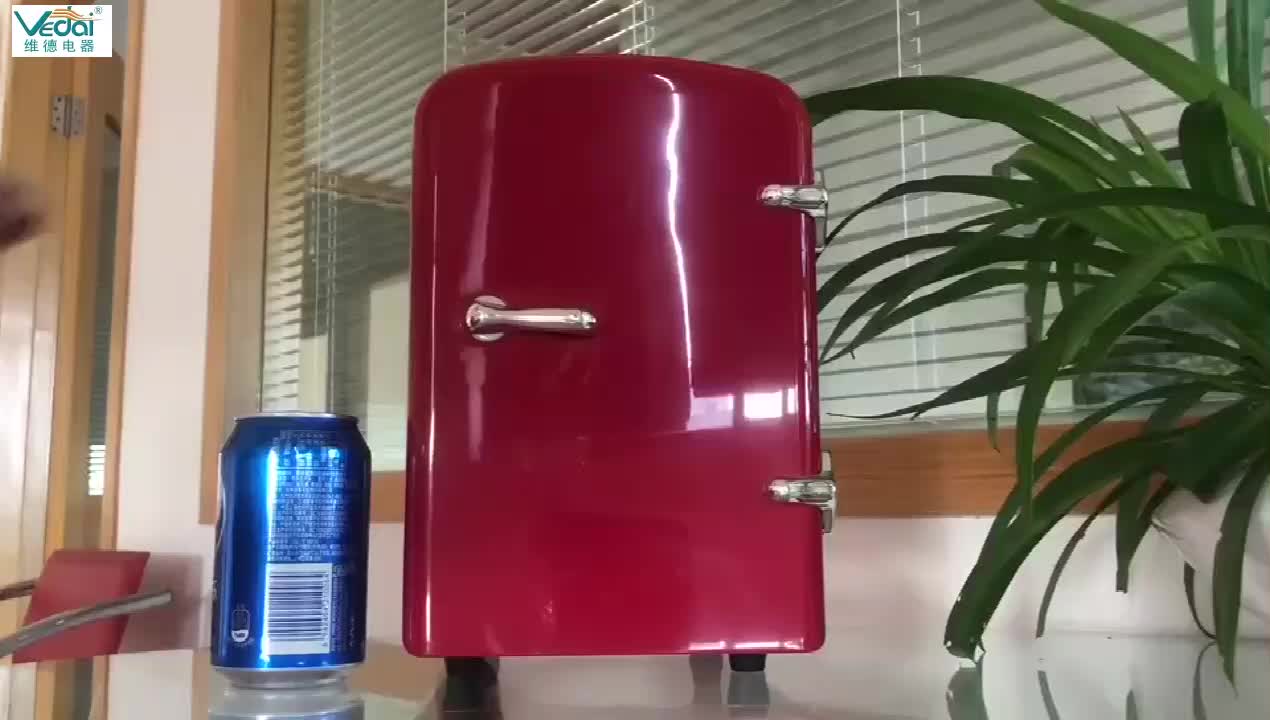 4L Eco-Friendly Mini Refrigerator Silent Mini Bar Fridge Untuk Kamar Tamu1