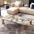 Marble Coffee Table Rectangle Italian Minimalist  Coffee Table Marble Square Living Room Luxury Modern Sofa Side Table1