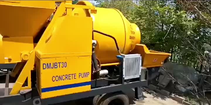 30concrete mixing pump