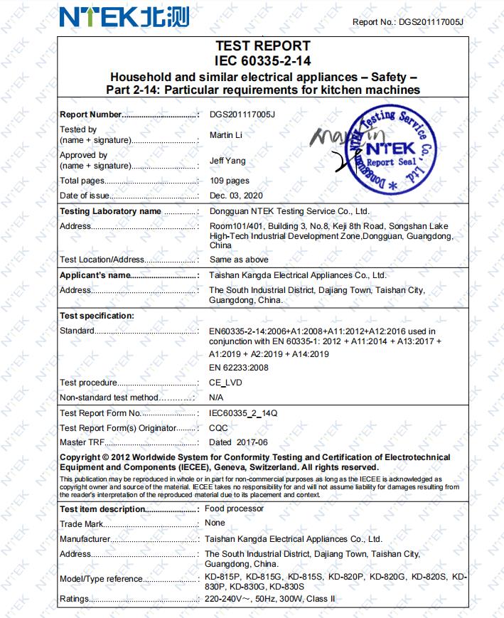 IEC 60335-2-14