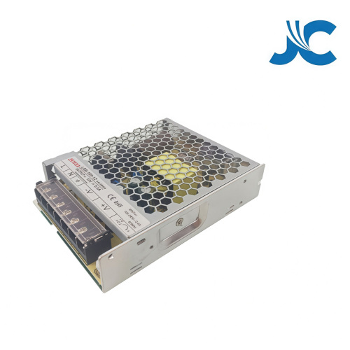 A LRS-100-12 é uma fonte de alimentação chaveada de canal único de 100 W de alto desempenho, que fornece uma saída CC estável de 12 V/8 A com eficiência e confiabilidade excepcionais.