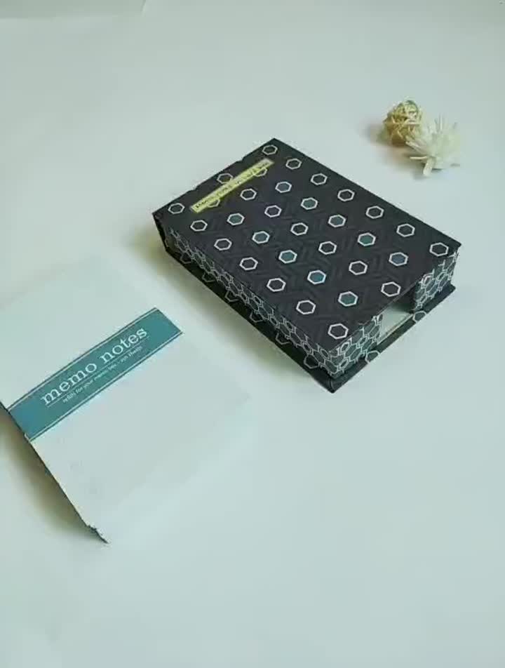 scatola del blocco note magnetico