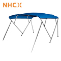 14-Years Factory Blue 4 Bow Bimini Tops for Boats1