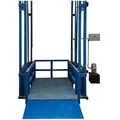 Mini Warehouse Cargo Lifter: Cheap Factory Price Industrial Small Pallet Lift1